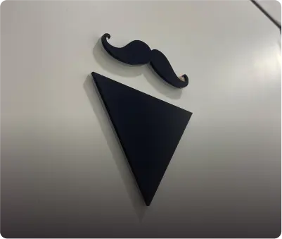 Заказ для Вывеска WC